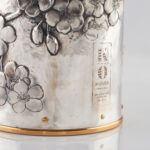 Detail of Cherry Blossoms Champagne Bottle Cover