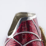 Detail of Ruby Champagne Bottle Cover