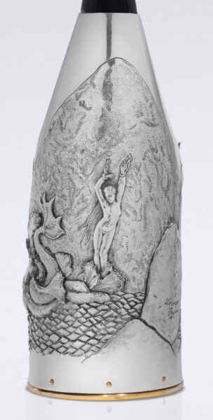 Detail of Ariosto Champagne Bottle Cover