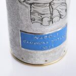 Detail of the Champagne bottle cover celebrating Napoli Campione d’Italia