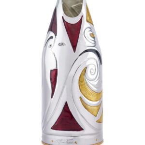 Front of the Champagne bottle cover "Incontro"