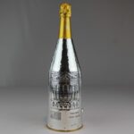 Back of the Champagne bottle cover "Wall Street"