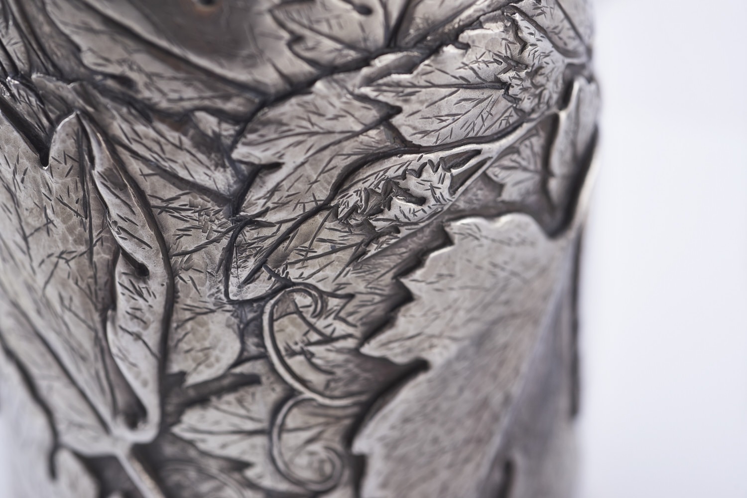 Grapes Champagne Bottle Cover Detail