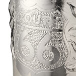 detail champagne bottle cover Route 66