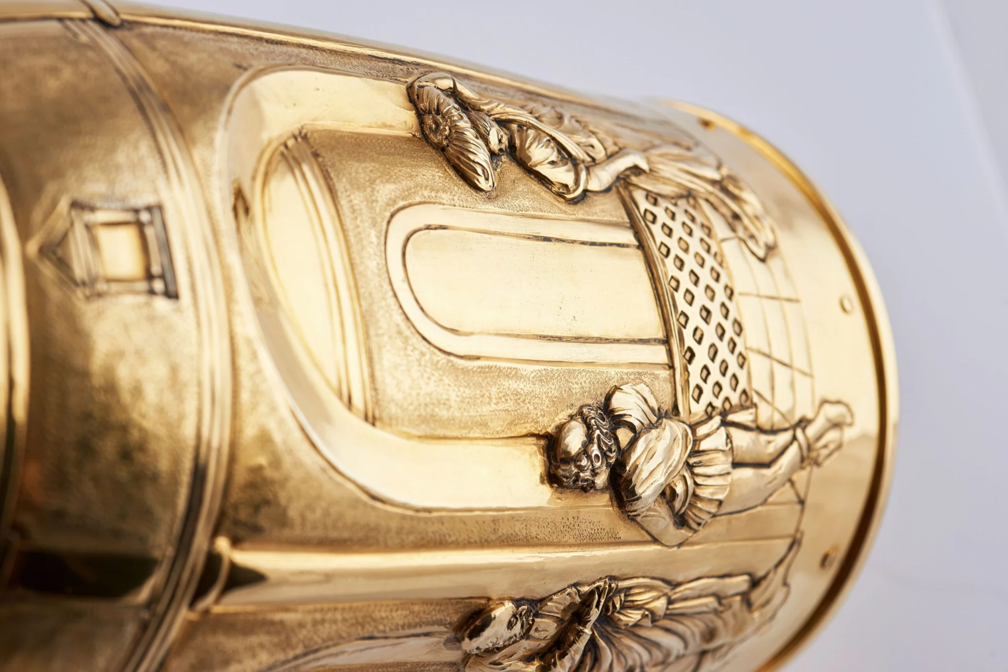 Detail of Porta del Paradiso Champagne Bottle Cover