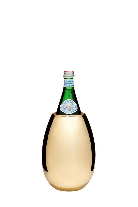 Zebra champagne bottle cover